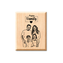 WOOD PLAQUE 10x8 INCH