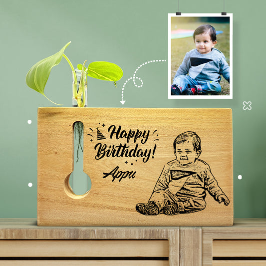 BIRTHDAY TESTUBE PLANTER