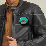 THRILL OF DRIVING BUTTON BADGE